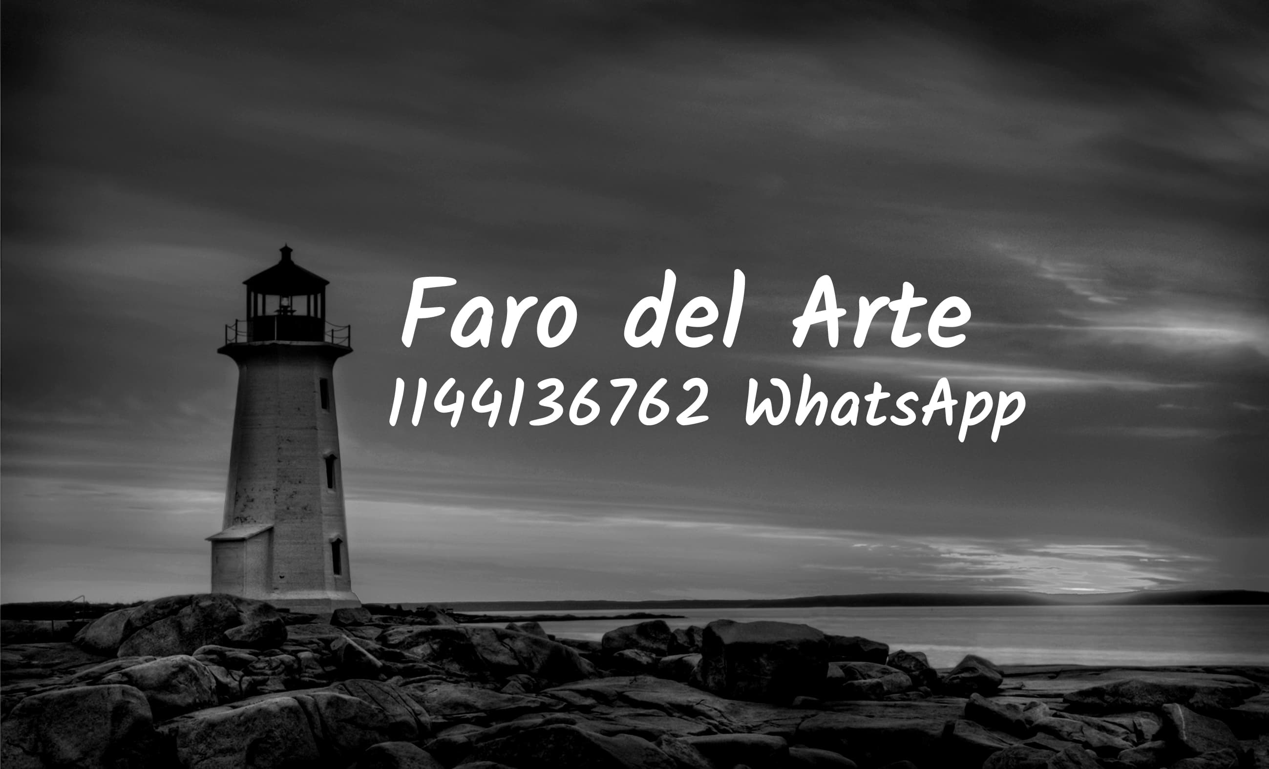 Portada de faro del Arte
